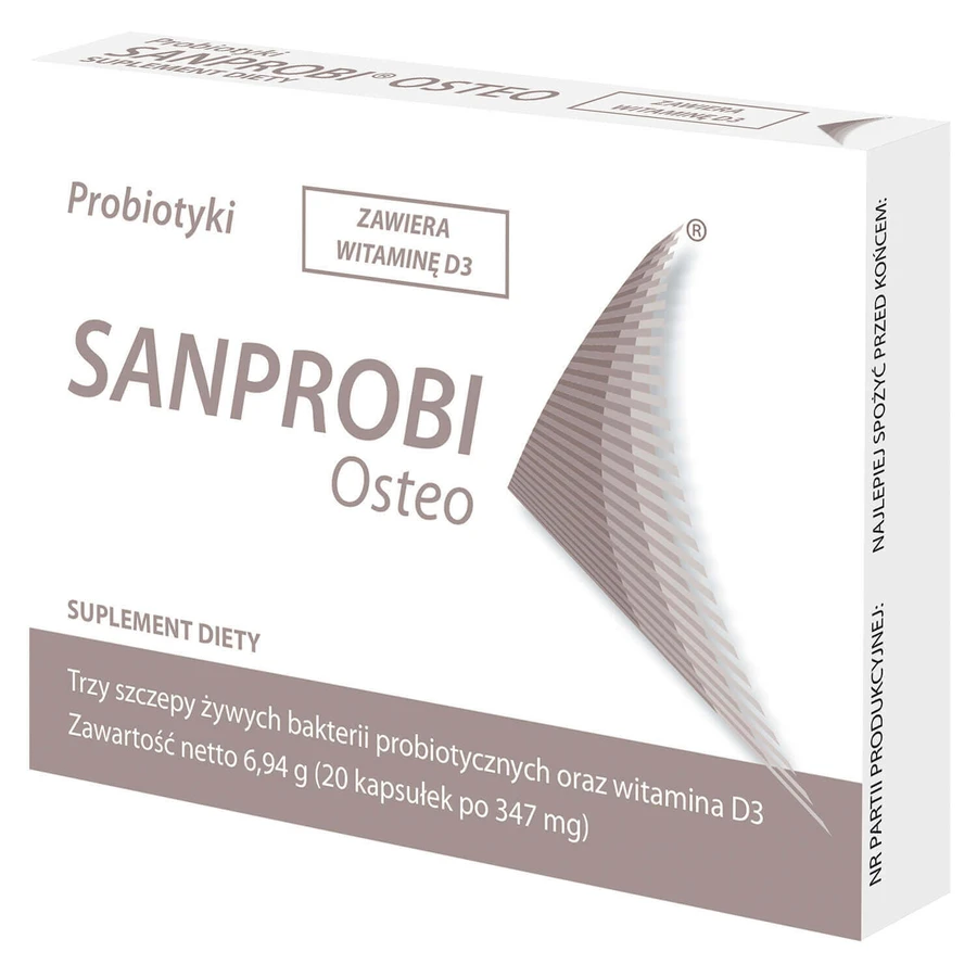SanProbi Osteo, 20 капсул: ціни та характеристики