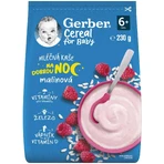 Gerber Зерно mliena kaa малина Спокойной ночи 230 г: цены и характеристики