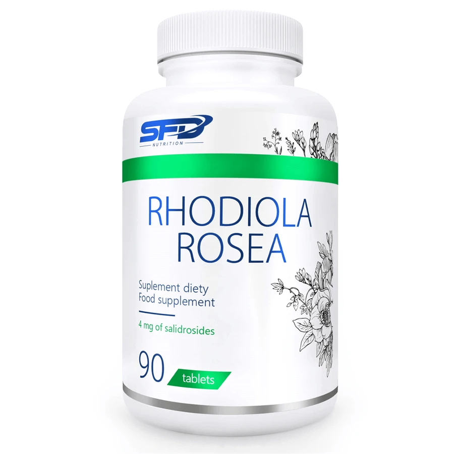 SFD Adapto Rhodiola Rosea, родіола рожева, 90 таблеток: ціни та характеристики