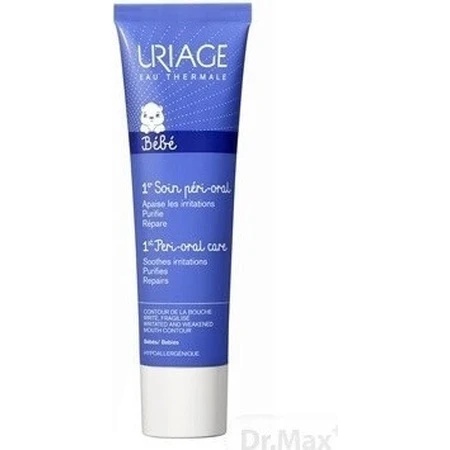 URIAGE BÉBÉ 1st Peri-Oral Care, 30 мл 1×30 мл, заспокійливий крем від розтяжок у немовлят: ціни та характеристики