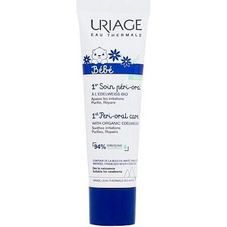 URIAGE BÉBÉ 1st Peri-Oral Care, 30 мл 1×30 мл, заспокійливий крем від розтяжок у немовлят: ціни та характеристики