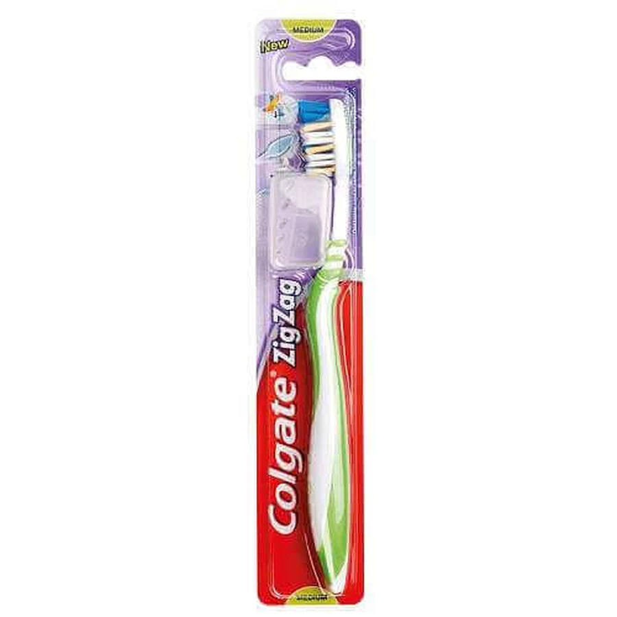 Зубна щітка Zig-Zag Medium, Colgate: ціни та характеристики