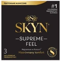 Unimil Skyn Supreme Feel, нелатексные презервативы, 3 штуки