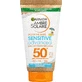 Garnier Ambre Solaire Sensitive Advanced Ultra High Protection Солнцезащитный лосьон для детей OF 50+ 50 мл