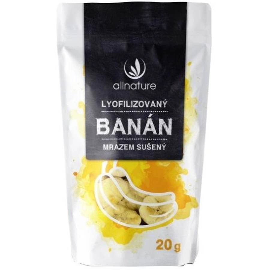 Allnature Сублимированные банановые ломтики 20 г: цены и характеристики