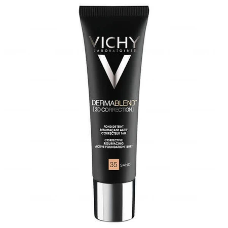 Vichy Dermablend 3D Коригувальний флюїд №35 Пісочний 30мл: ціни та характеристики