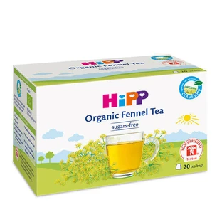 Органічний чай з фенхелем, 20 пакетиків, Hipp