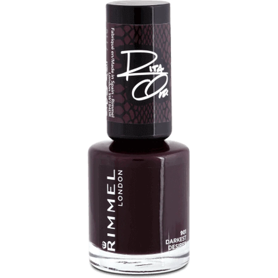 Rimmel London Лак для нігтів 60 Seconds Super Shine 901 Darkest Desires, 8 мл: ціни та характеристики