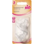 NIP Пустушка ортодонтична, анатомічна, силіконова, M, 6м+ 2 шт: ціни та характеристики