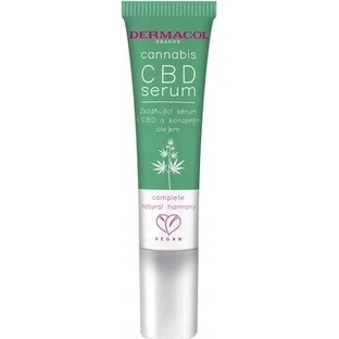 Заспокійлива сироватка Dermacol Cannabis CBD Serum 1×12 мл, заспокійлива сироватка