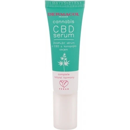 Заспокійлива сироватка Dermacol Cannabis CBD Serum 1×12 мл, заспокійлива сироватка: ціни та характеристики