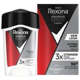 Rexona Men Maximum Protection, крем-антиперспірант-стік, інтенсивний спорт, 45 мл