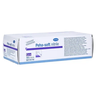 Нітрилові рукавички Peha-Soft, розмір L, 100 штук, Hartmann