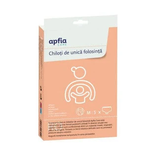 Трусики одноразові, розмір M, 5 штук, Apfia Care