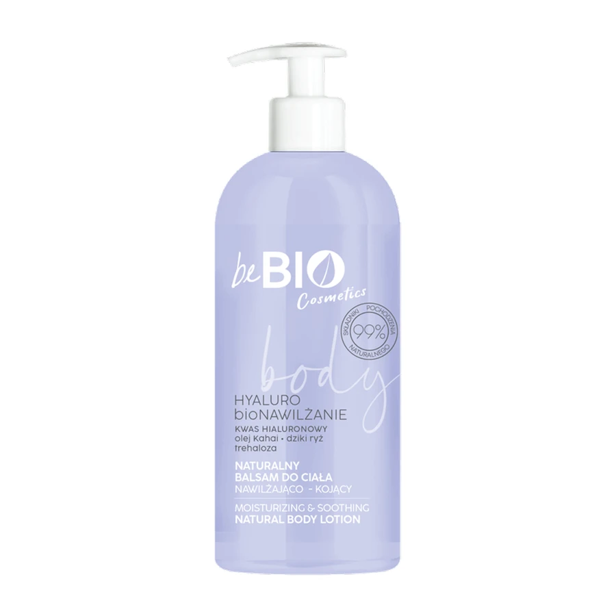 beBIO Cosmetics Hyaluro bioHydration, натуральний лосьйон для тіла, зволожуючий та заспокійливий, 350 мл: ціни та характеристики