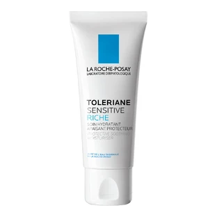 La Roche-Posay Toleriane Пребіотичний зволожуючий крем для чутливої та сухої шкіри Sensitive Riche, 40 мл