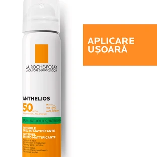 La Roche-Posay Anthelios Невидимый матирующий спрей для лица SPF 50, 75 мл
