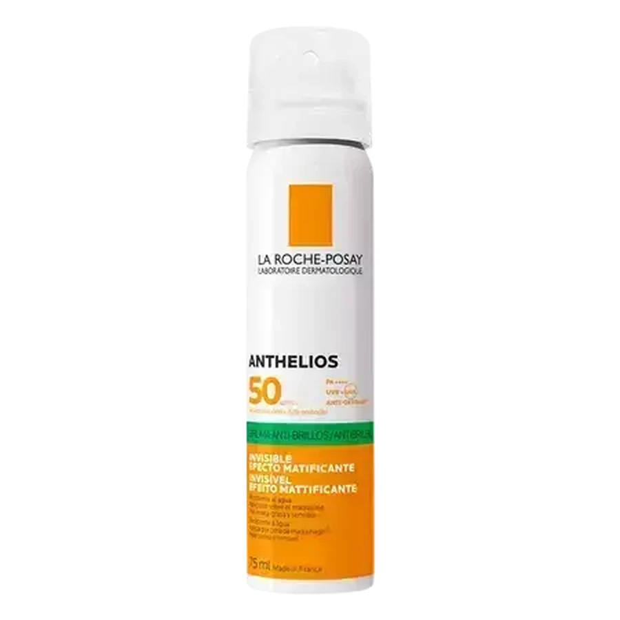 La Roche-Posay Anthelios Невидимый матирующий спрей для лица SPF 50, 75 мл: цены и характеристики