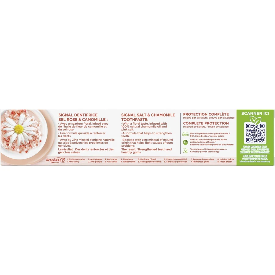 Сигнальна зубна паста Nature Elements Integral 8 Harmanek & So 75 мл: ціни та характеристики