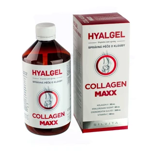 Silvita HYALGEL COLLAGEN MAXX жидкий препарат со вкусом апельсина 500 мл
