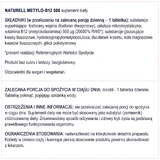 Naturell Methyl-B12 500, 120 таблеток