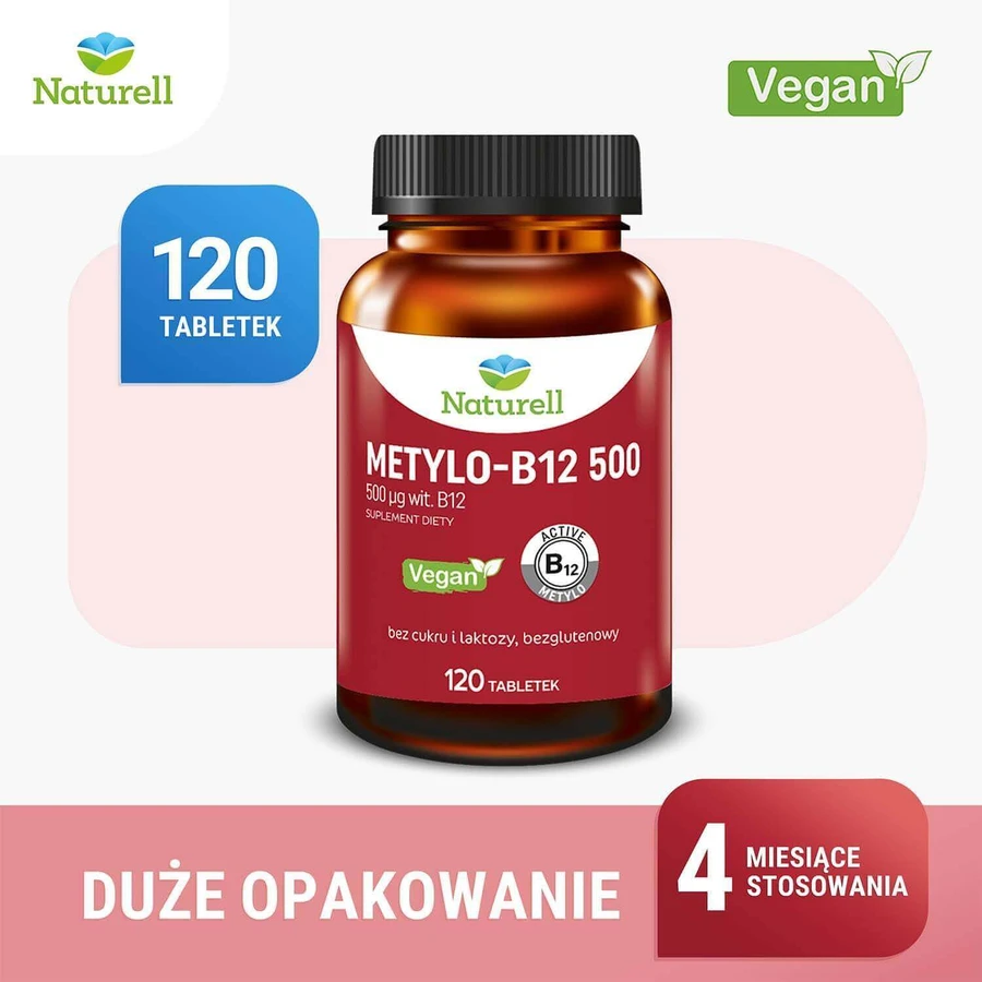 Naturell Methyl-B12 500, 120 таблеток: цены и характеристики