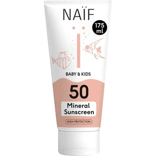 NAÏF Захисний сонцезахисний крем SPF 50 для дітей та немовлят 1×175 мл, сонцезахисний крем