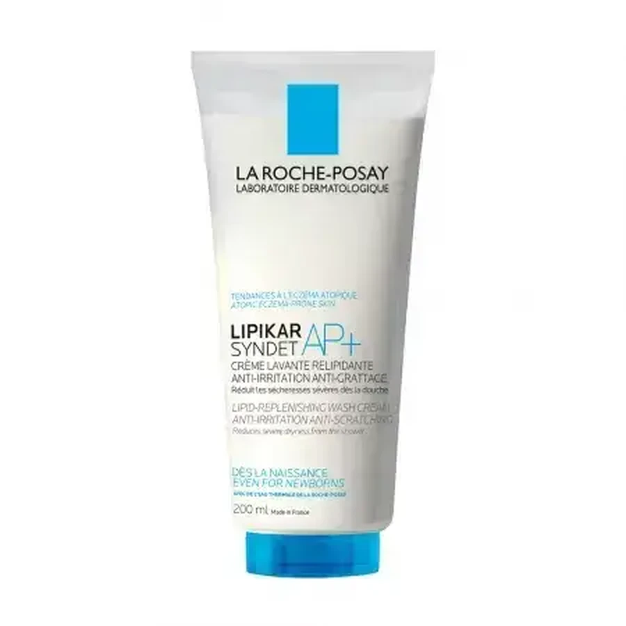 Крем-гель для обличчя і тіла La Roche-Posay Lipikar Syndet АР, очищувальний, 200 мл: ціни та характеристики