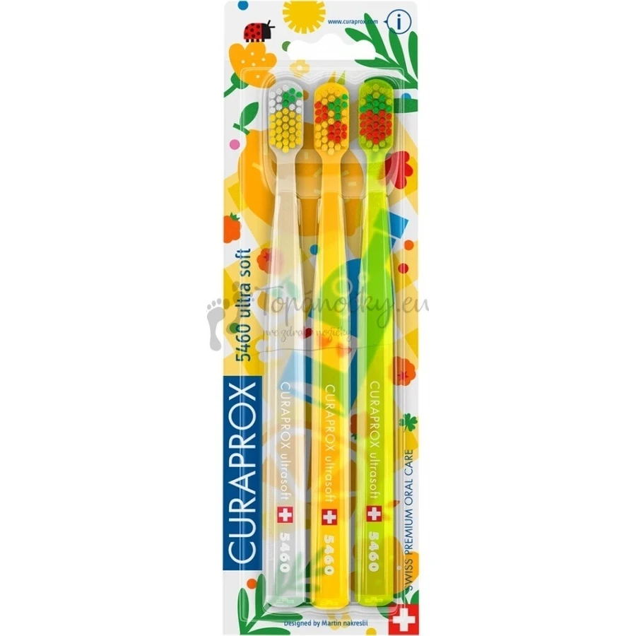 CURAPROX CS 5460 ультрамягкая, издание Пикник, 3 шт в упаковке 1×3 шт, зубная щетка: цены и характеристики