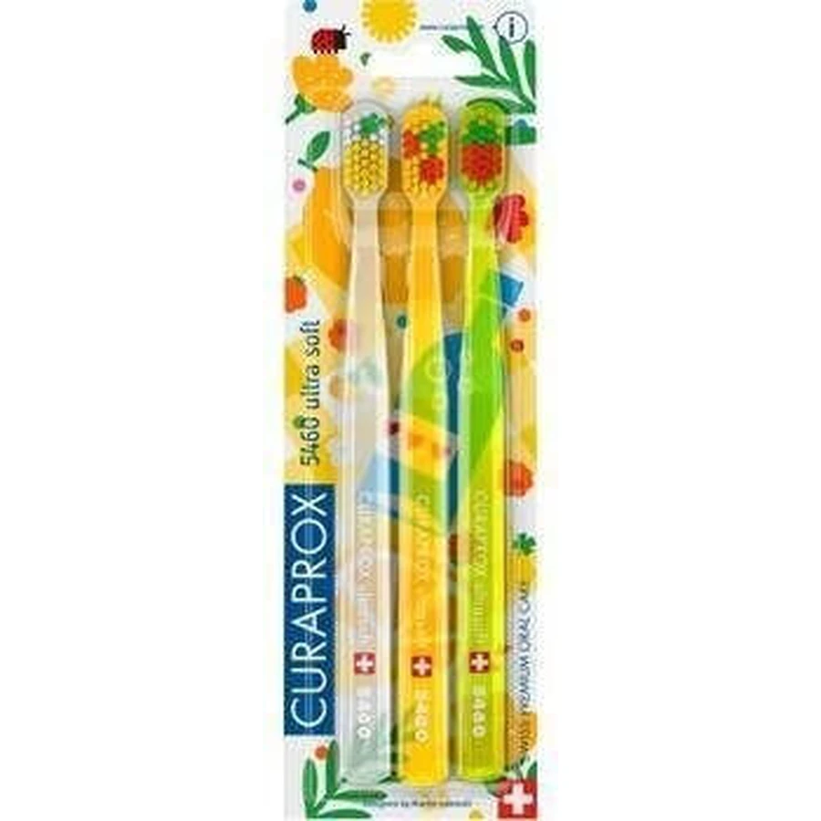 CURAPROX CS 5460 ультрамягкая, издание Пикник, 3 шт в упаковке 1×3 шт, зубная щетка: цены и характеристики
