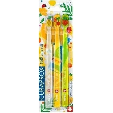 CURAPROX CS 5460 ультрамягкая, издание Пикник, 3 шт в упаковке 1×3 шт, зубная щетка: цены и характеристики