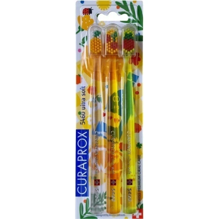 CURAPROX CS 5460 ультрамягкая, издание Пикник, 3 шт в упаковке 1×3 шт, зубная щетка: цены и характеристики