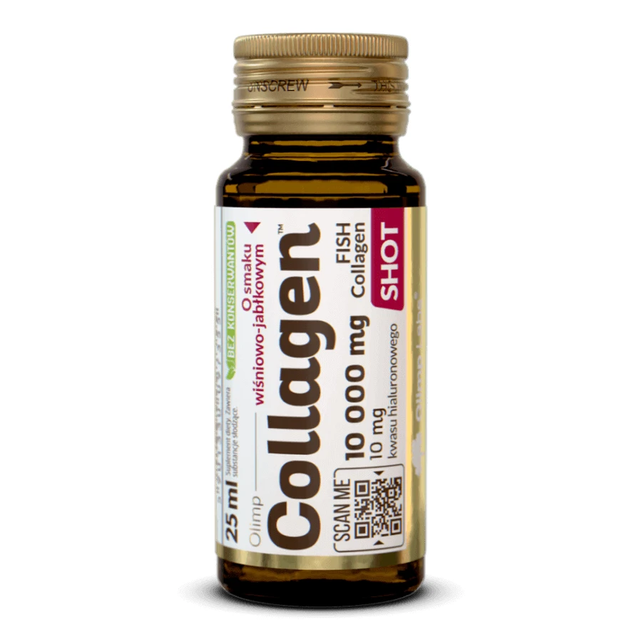 Olympus Collagen Shot, со вкусом вина и яблока, 240 г: цены и характеристики