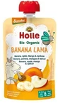Пюре Holle Organic, Бананова лама, банан, яблуко, манго та мархуа 100 г
