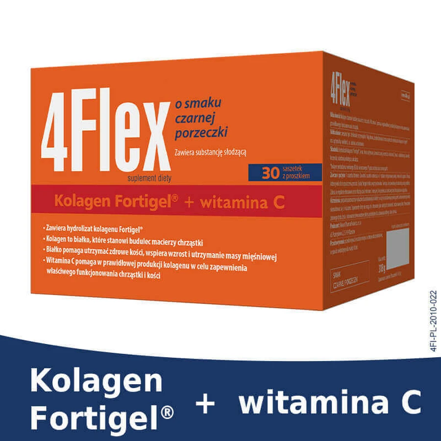4Флекс Bausch Health Poland 4Flex, со вкусом черной смородины, 30 пакетиков: цены и характеристики