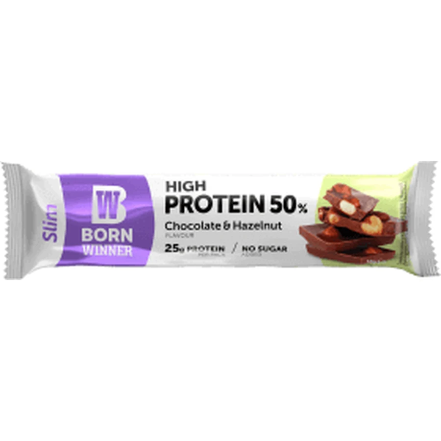 Протеиновый батончик Born Winner Slim с шоколадом и арахисом, 50 г: цены и характеристики