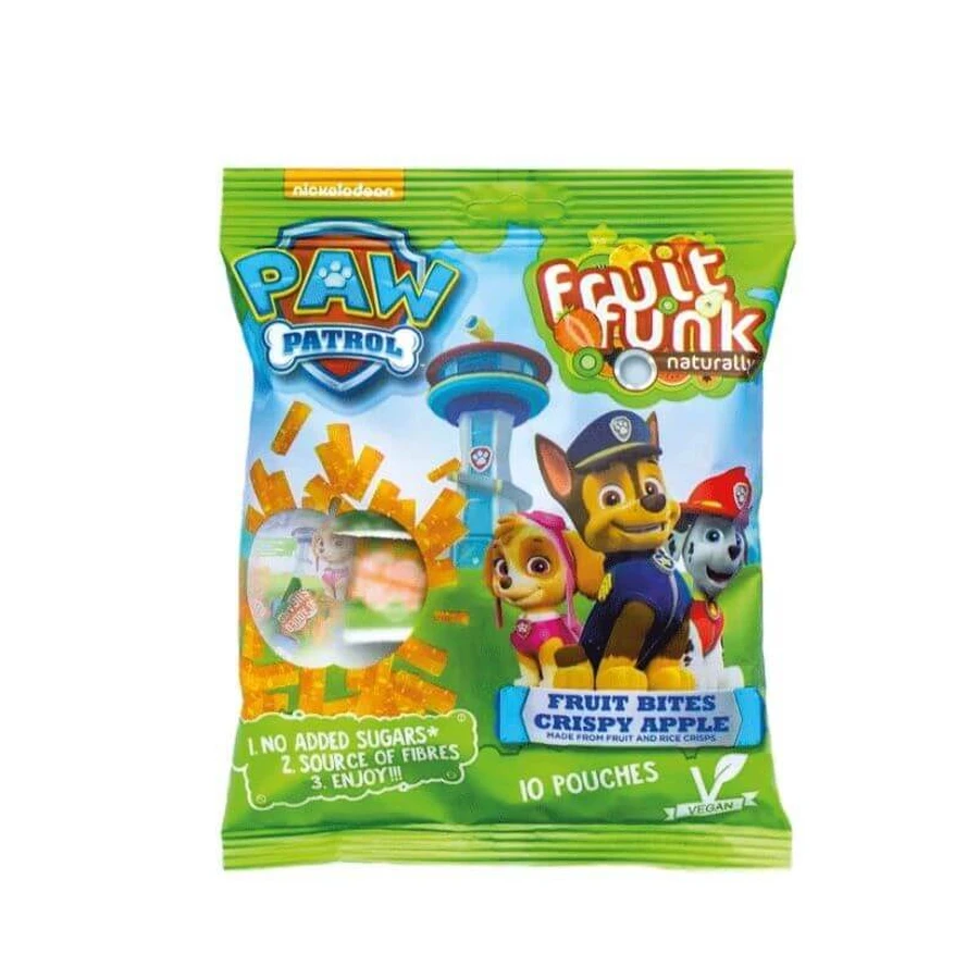 Фруктовая закуска Paw Patrol с хрустящим яблоком, 100 г, Fruit Funk: цены и характеристики
