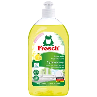 Frosch, Лосьон для мытья посуды, лимон, 500 мл
