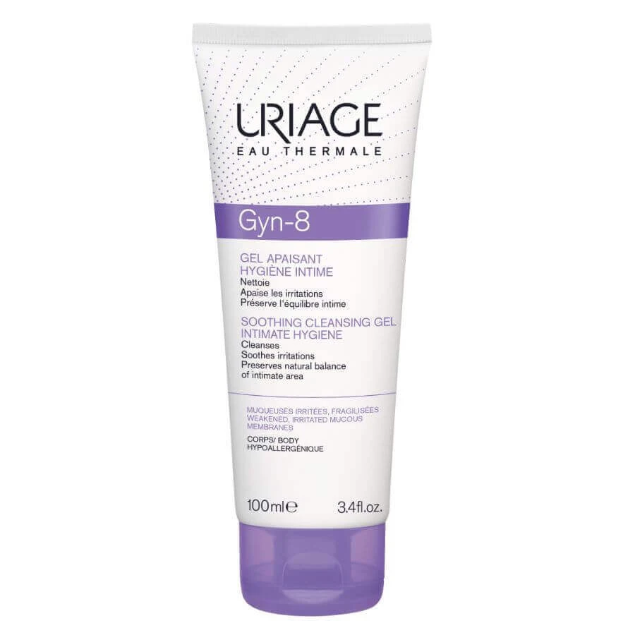 GYN-8 Гель для интимной гигиены с pH8, 100 мл, Uriage: цены и характеристики