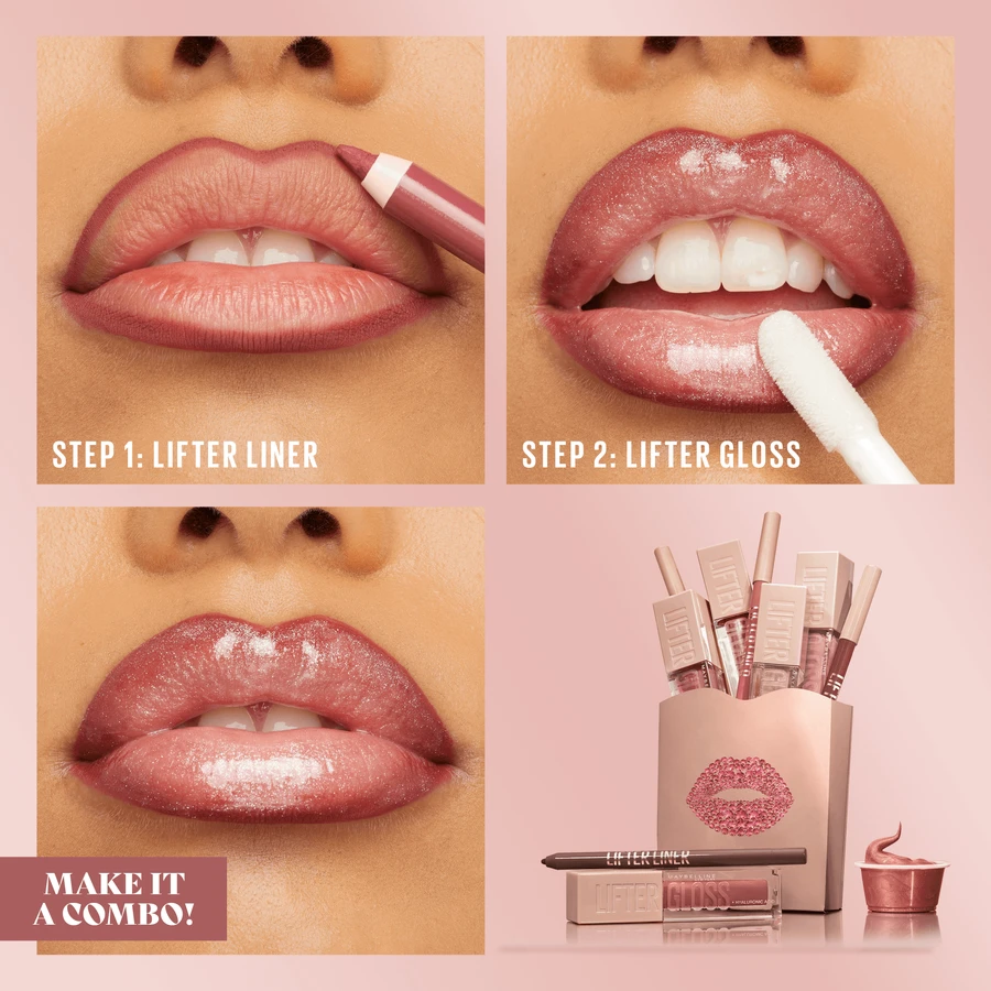Олівець для губ Maybelline New York Lifter Liner 002 Lets Bounce 1.2 г: ціни та характеристики