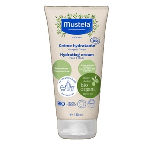 Еко зволожуючий крем для обличчя та тіла, 150 мл, Mustela