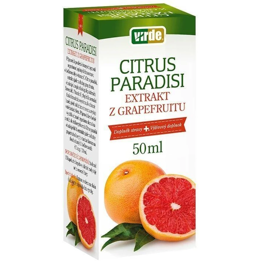 Virde CITRUS PARADISI экстракт грейпфрута в каплях 50 мл: цены и характеристики