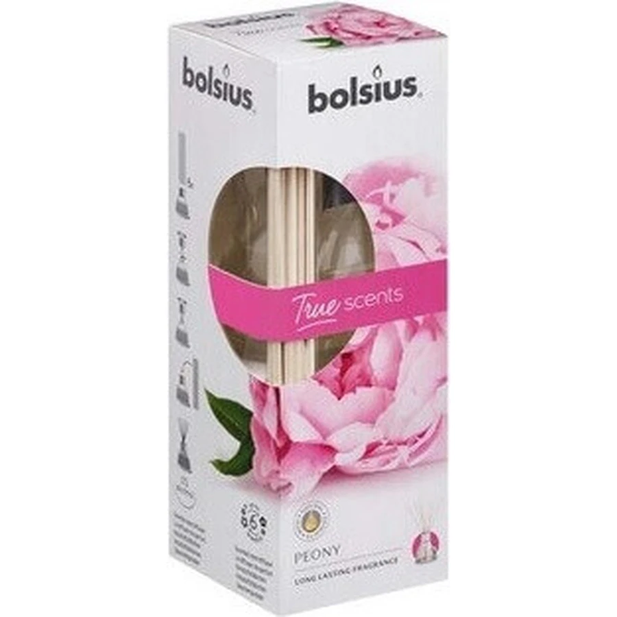 Ароматичний дифузор Bolsius Aromatic 2.0 Diffuser 45 мл Півонія 1×45 мл, ароматичний дифузор: ціни та характеристики