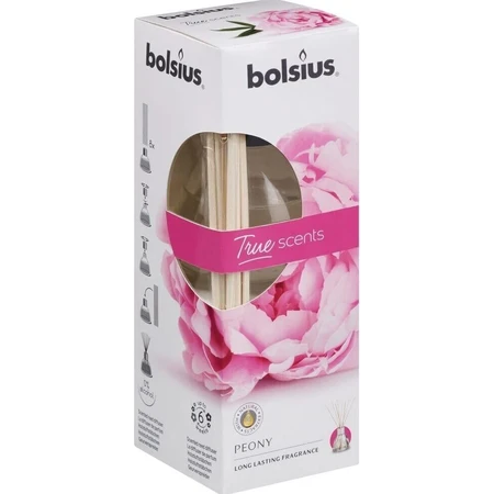 Ароматичний дифузор Bolsius Aromatic 2.0 Diffuser 45 мл Півонія 1×45 мл, ароматичний дифузор: ціни та характеристики