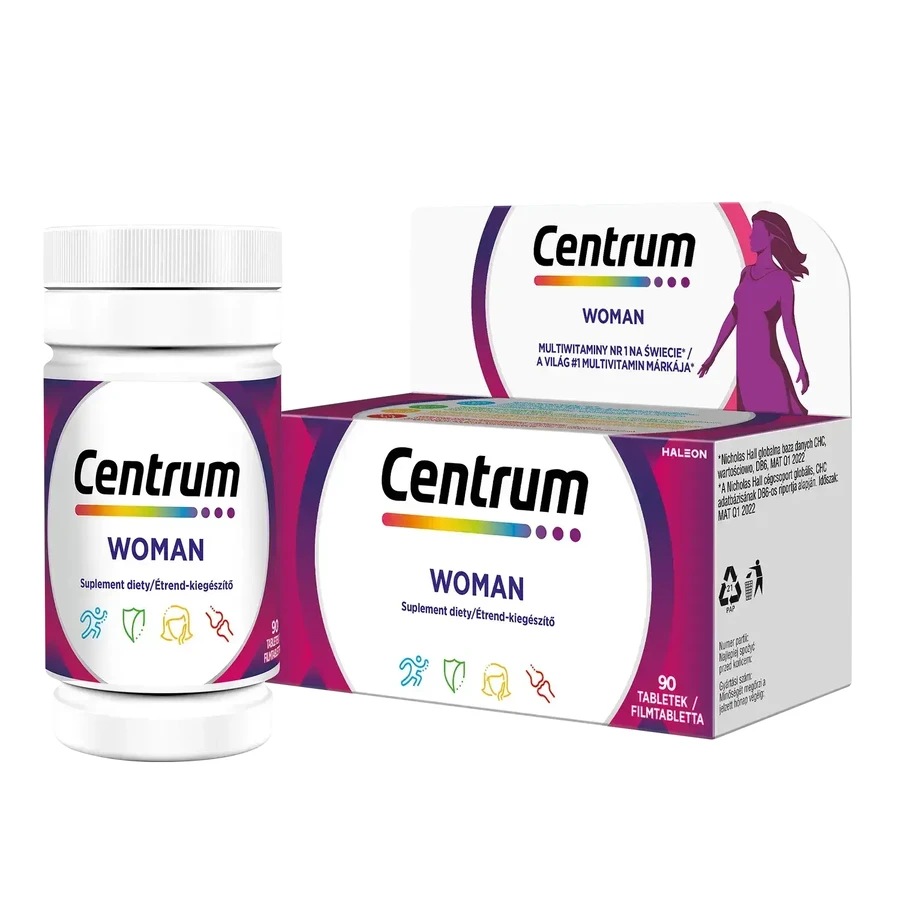 Центрум GSK Centrum Woman, 90 таблеток: ціни та характеристики