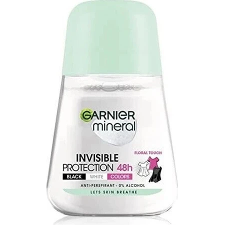 Garnier Invisible 48h 1×50 мл, антиперспирант против плесени: цены и характеристики