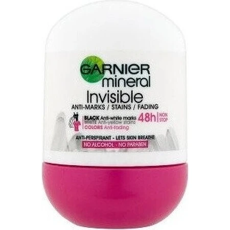 Garnier Invisible 48h 1×50 мл, антиперспирант против плесени: цены и характеристики