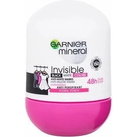 Garnier Invisible 48h 1×50 мл, антиперспирант против плесени: цены и характеристики