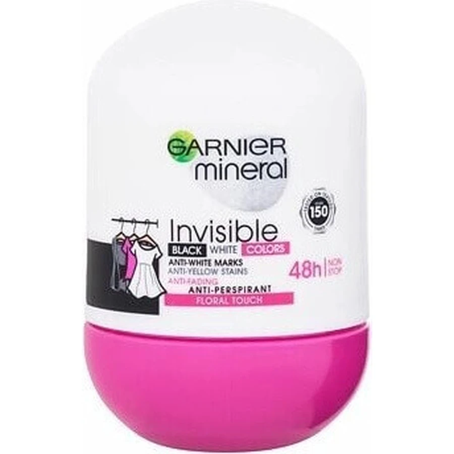 Garnier Invisible 48h 1×50 мл, антиперспирант против плесени: цены и характеристики