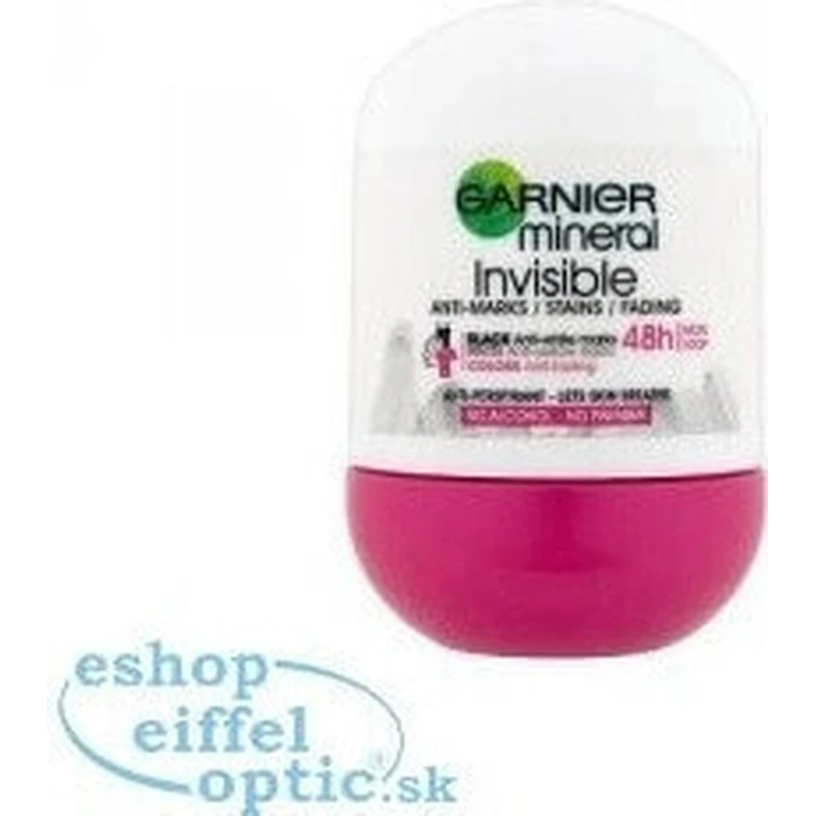 Garnier Invisible 48h 1×50 мл, антиперспирант против плесени: цены и характеристики